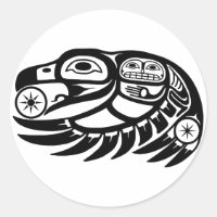 Raven Native American Design