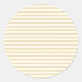Sticker Rond Rayures patrimoniales de début d'automne | Blé dor