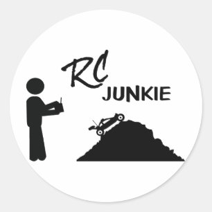Sticker Rond RC Junkie