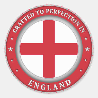 Sticker Rond Réalisé À La Perfection En Angleterre