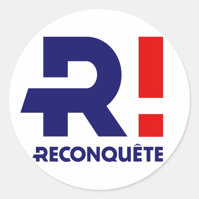 Sticker Rond Reconquête (Devant)