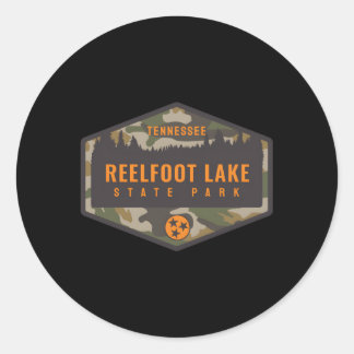 Sticker Rond Reelfoot Lake State Park Tennessee Tn Camouflage