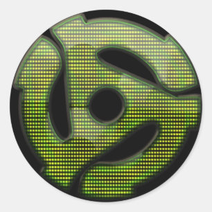 Sticker Rond réflecteur de 45 t/mn