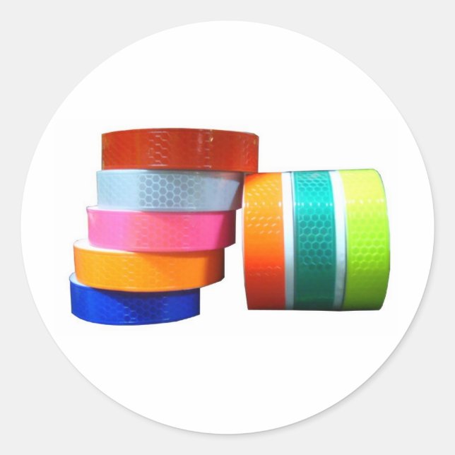 Sticker Rond Réflecteur Réflecteur Réflecteur Réflecteur Réflec (Devant)