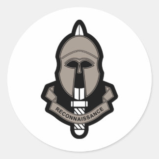 Sticker Rond Régiment de reconnaissance spéciale