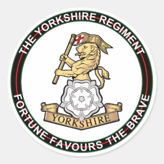 Sticker Rond Régiment du Yorkshire