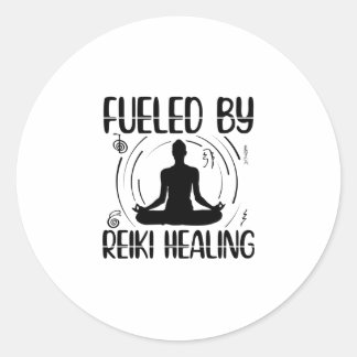 Sticker Rond Reiki Healing Energy | Idée Cadeau Pour Les Maître