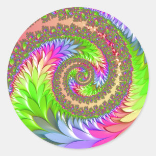 Sticker Rond Reine de la danse du printemps