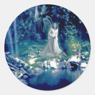 Sticker Rond Reine des fées