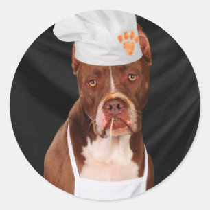 Sticker Rond Rejet de la cuisine de l'enfer