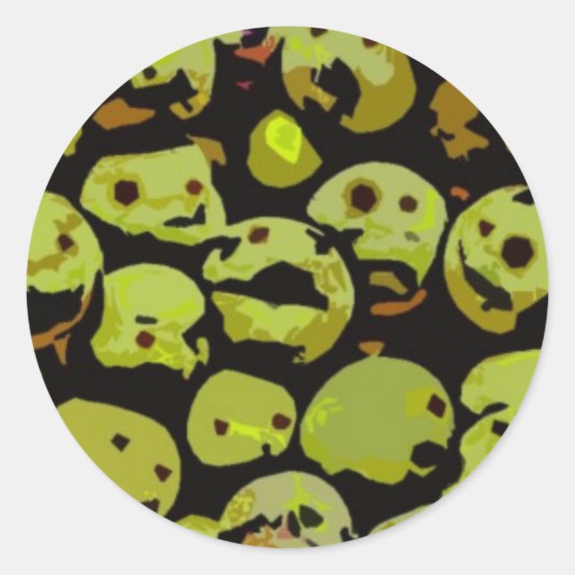 Sticker Rond Rejeter (Devant)