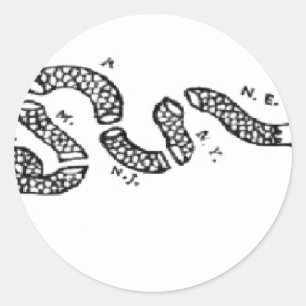 Sticker Rond Rejoindre Ou Mourir Le Serpent