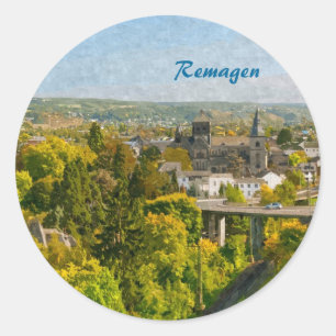Sticker Rond Remagen