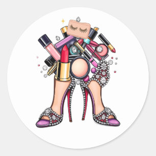 Sticker Rond Remballer   Glam