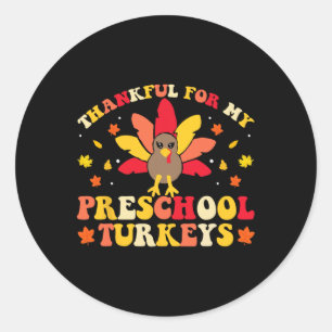 Sticker Rond Remerciements Pour Mes Déchets De L'École Primaire
