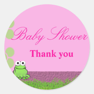 Sticker Rond remuer au baby shower
