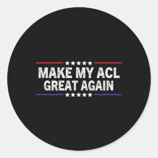 Sticker Rond Rendre mon Acl plus grand à l'Acl Thérapie de repr