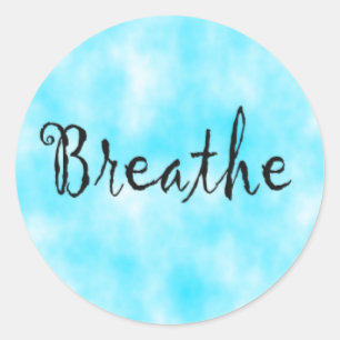 Sticker Rond Respirateur