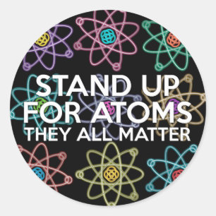 STICKER ROND RETENDEZ-VOUS POUR LES ATOMES