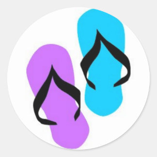 Sticker Rond Retourner les volets