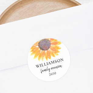 Sticker Rond Réunion familiale