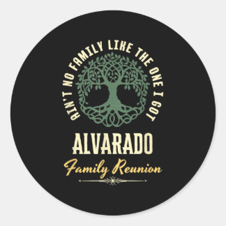 Sticker Rond Reunion Familiale 2025 Conception Correspondante -