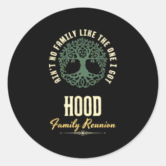 Sticker Rond Reunion familiale 2025 Conception de jumelage - Ho