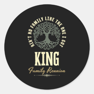 Sticker Rond Reunion familiale 2025 Conception de jumelage - Ki