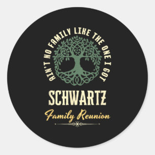 Sticker Rond Reunion familiale 2025 Conception de jumelage - Sc