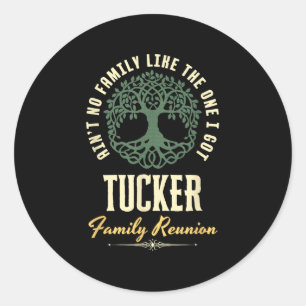 Sticker Rond Reunion familiale 2025 Conception de jumelage - Tu