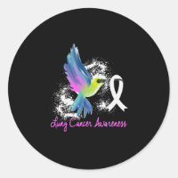 Ribbon perle de sensibilisation au cancer du poumo