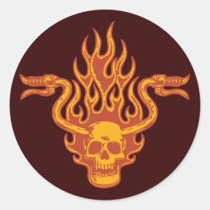 Sticker Rond Ride Minded -1a