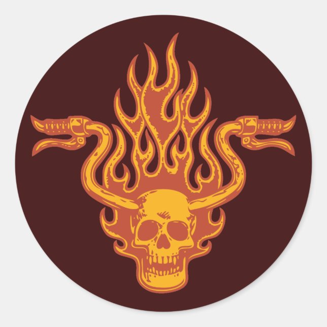 Sticker Rond Ride Minded -1a (Devant)