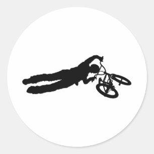Sticker Rond Rider BMX_2