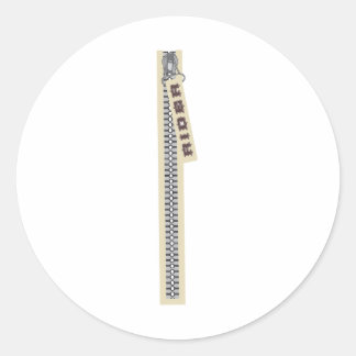 Sticker Rond Rider Zipper