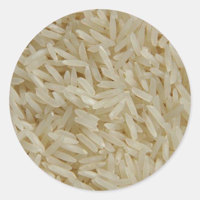 Sticker Rond Riz (Devant)