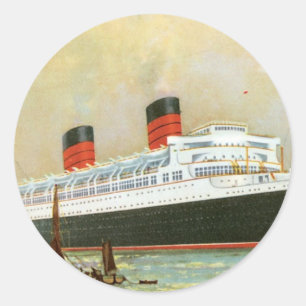Sticker Rond RMS Mauretainia