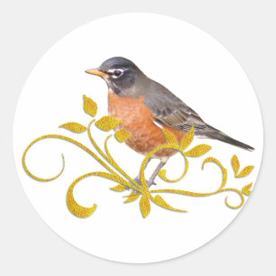 Sticker Rond Robin