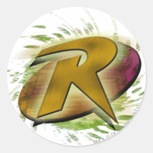 Sticker Rond Robin -R