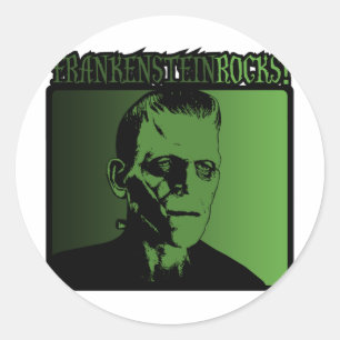 Sticker Rond Roche de Frankenstein !