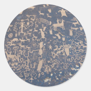 Sticker Rond Roche de Newpaper