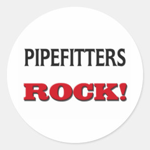 Sticker Rond Roche de Pipefitters