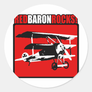 Sticker Rond Rochers de baron rouge !