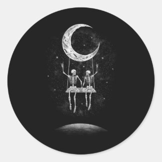 Sticker Rond Rock On Band Tee - shirts For Women Rock And Roll 