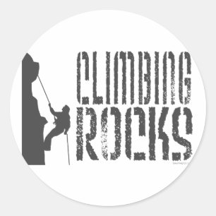 Sticker Rond Rocks Escalades