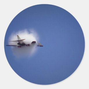 Sticker Rond Rockwell B1-B, à barrière acoustique, à vapeur