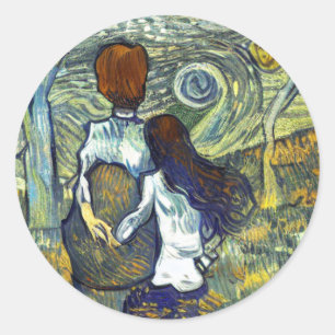 STICKER ROND ROMANCE