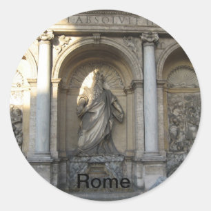 Sticker Rond Rome