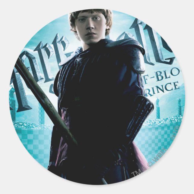 Sticker Rond Ron Weasly (Devant)