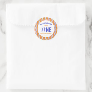 Sticker Rond Rookie Baseball 1er anniversaire